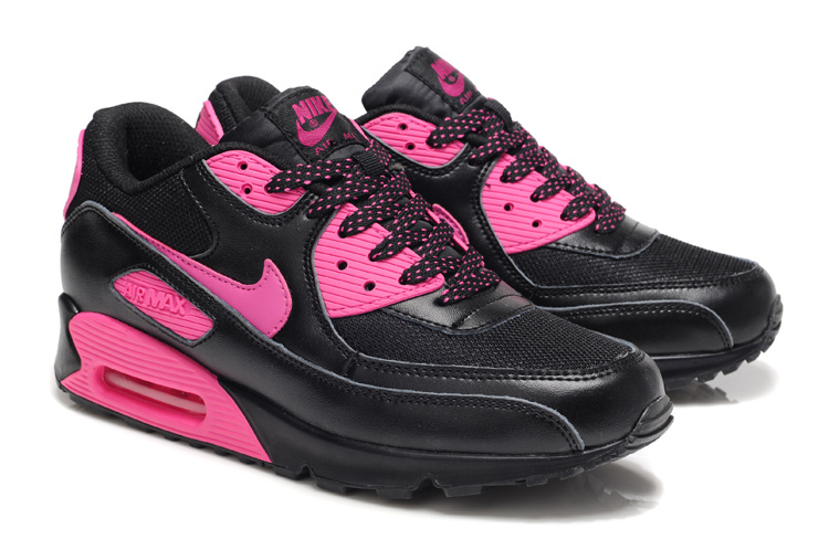 Nike Air Max Shoes Womens Black/Pink Online